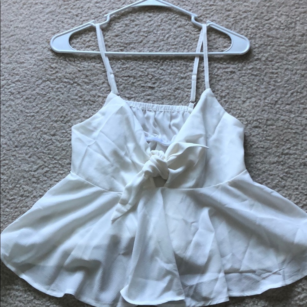 White tie too